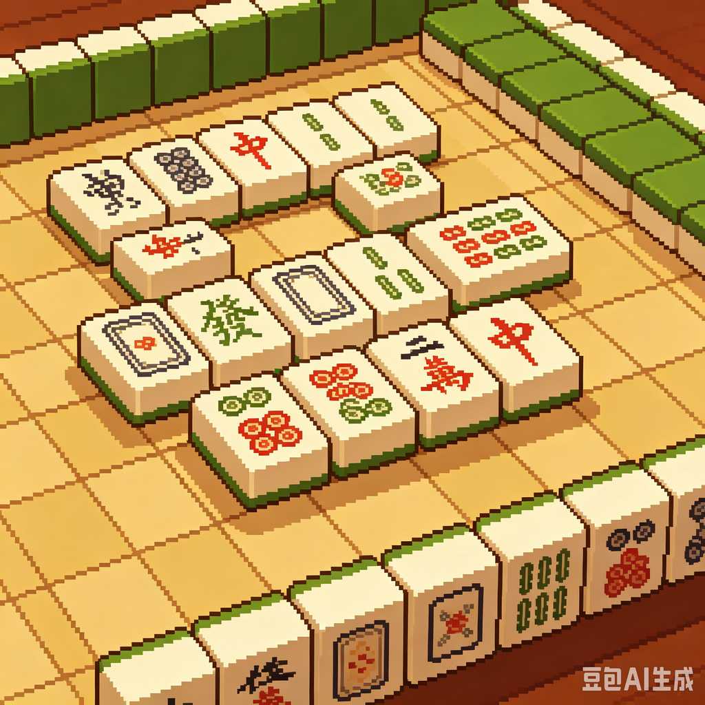 144 tiles chinese mahjong set
