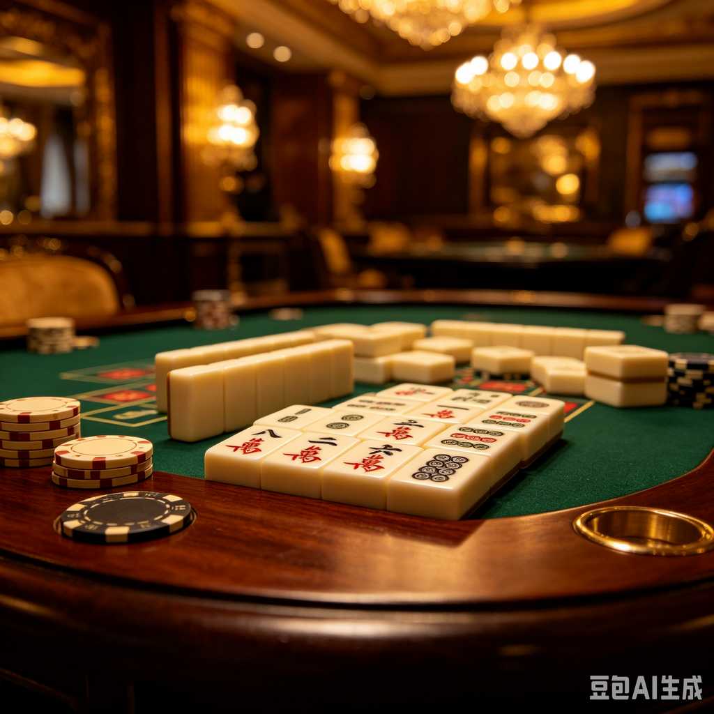 hotel room mahjong set